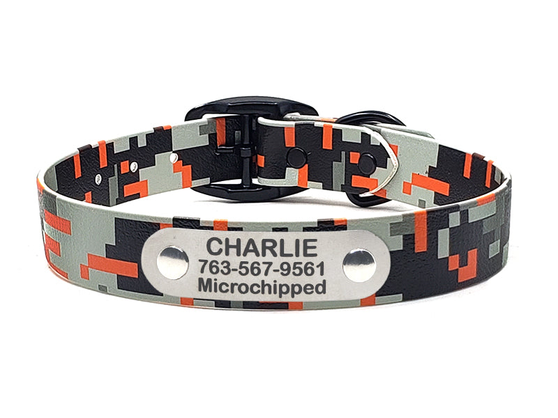 Digital Camo No-Stink Waterproof Collar