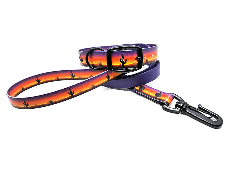 Desert Sunset No-Stink Waterproof Collar