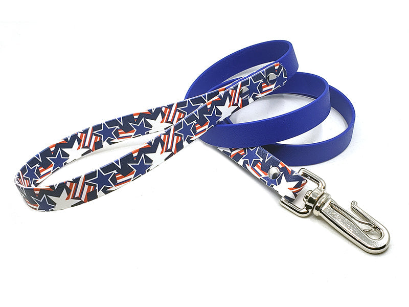 Patriotic Stars No-Stink No-Stink Waterproof Collar
