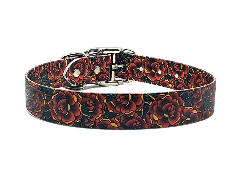 Vintage Roses No-Stink Waterproof Collar