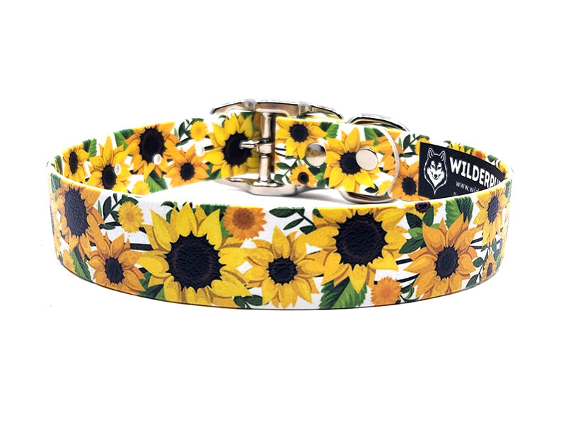 Sunflowers No-Stink Waterproof Collar