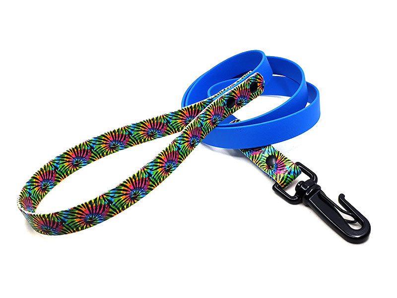 Tie Dye Stripes No-Stink Waterproof Collar
