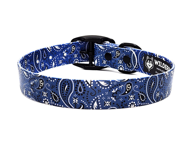 Blue Bandana No-Stink Waterproof Collar
