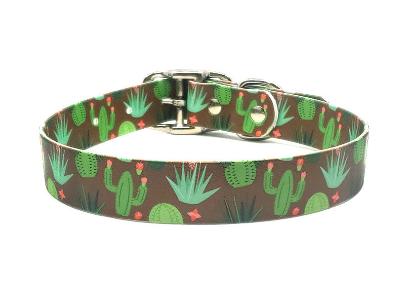 Cactus Flowers No-Stink Waterproof Collar
