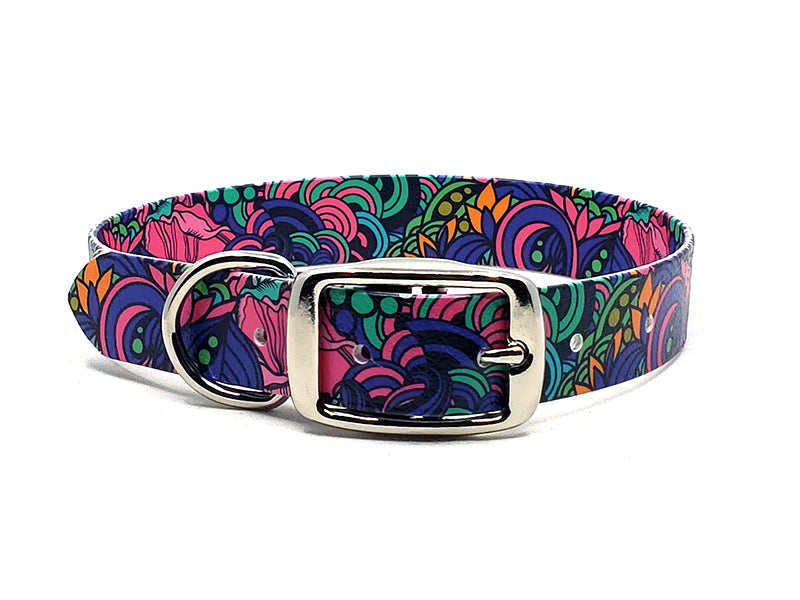 Magic Floral No Stink Waterproof Collar