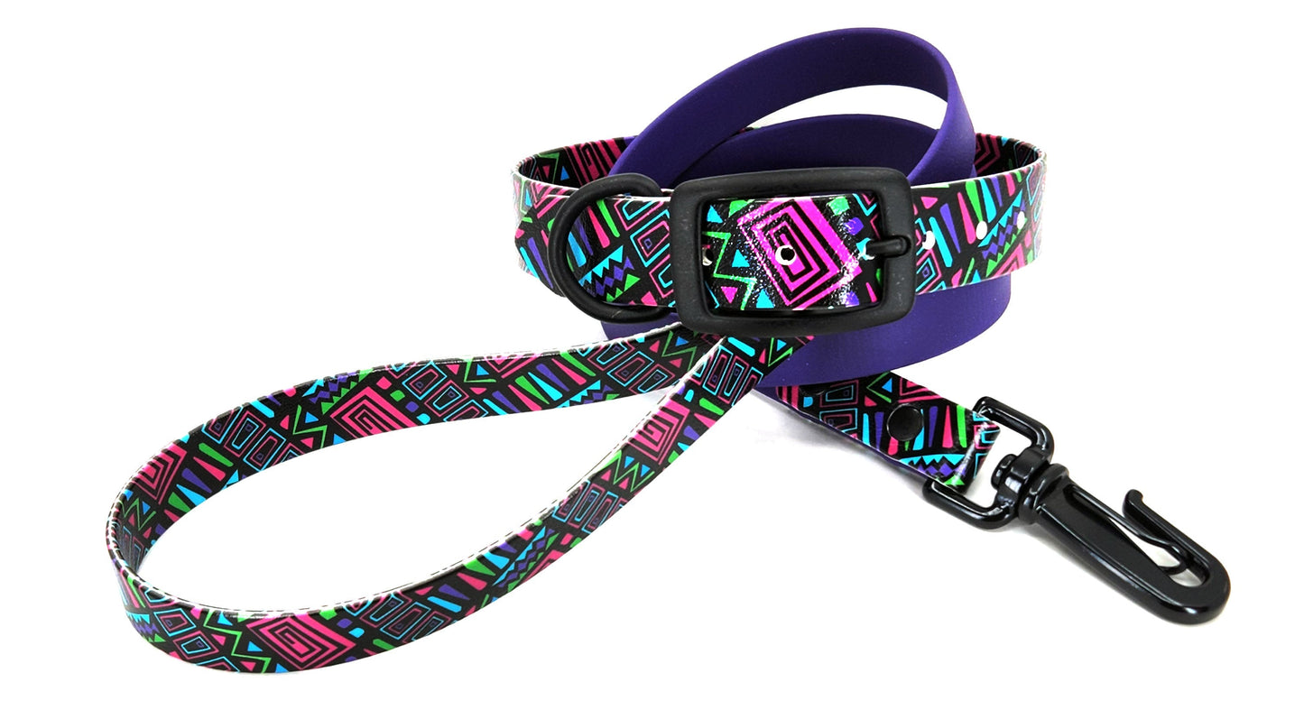 Modern Aztec No-Stink Waterproof Collar