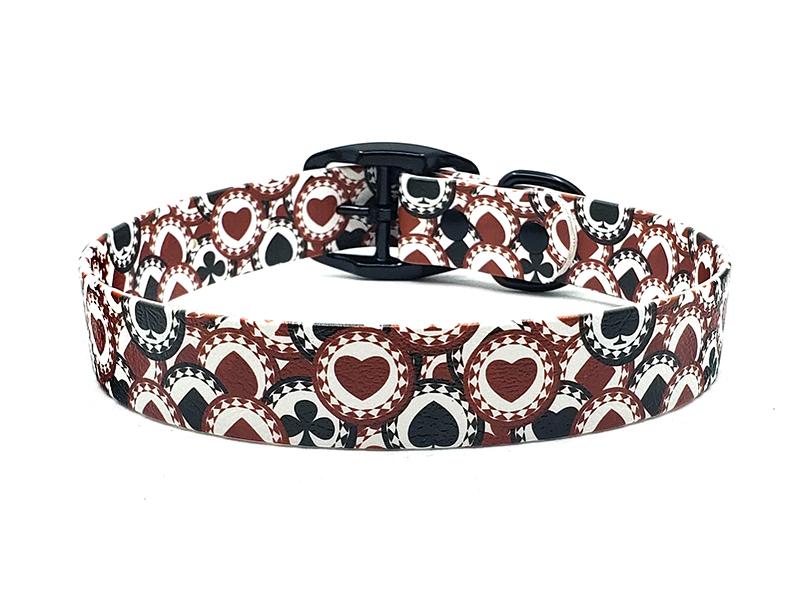 Poker Face No-Stink Waterproof Collar