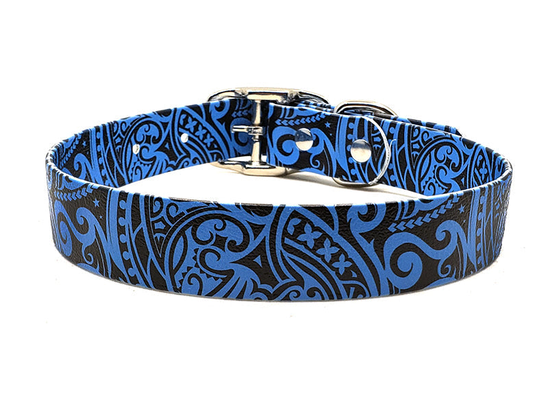 Polynesian Blue No-Stink Waterproof Collar