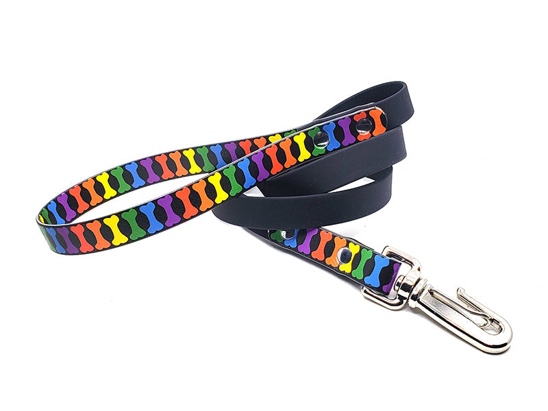Rainbow Bones No-Stink No-Stink Waterproof Collar