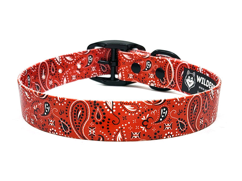 Red Bandana No-Stink Waterproof Collar