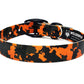 Orange Camo No-Stink Waterproof Collar