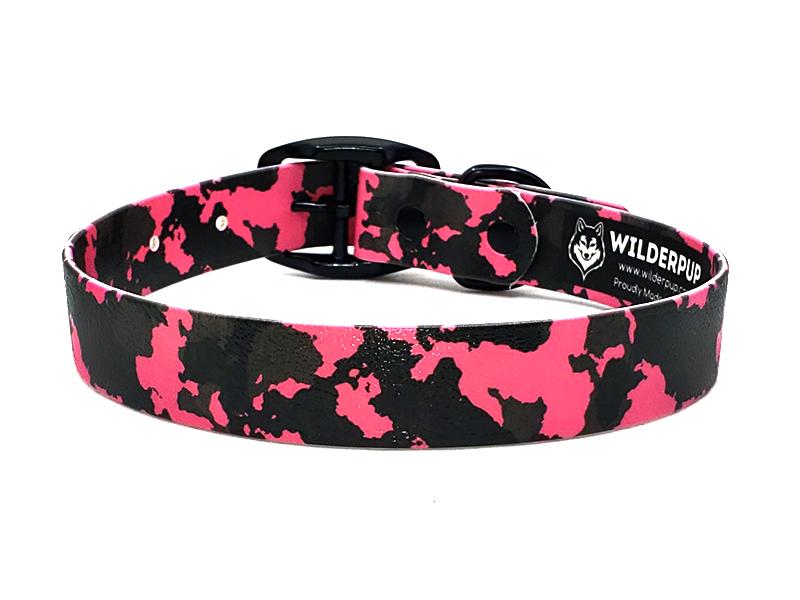 Pink Camo No-Stink Waterproof Collar