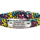 Psychedelic Tribal No-Stink No-Stink Waterproof Collar