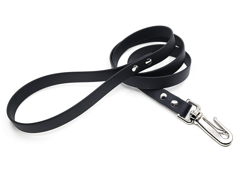 Black Biothane Waterproof Leash