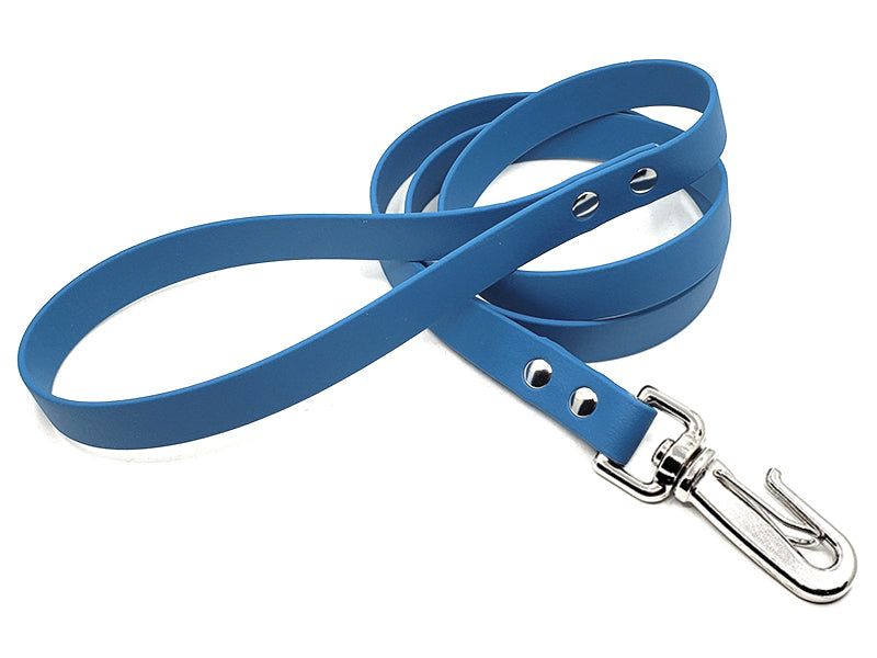 Marine Blue Biothane Waterproof Leash