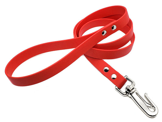 Red Biothane Waterproof Leash