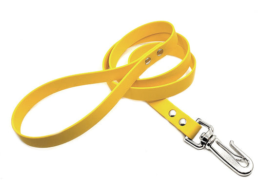 Yellow Biothane Waterproof Leash