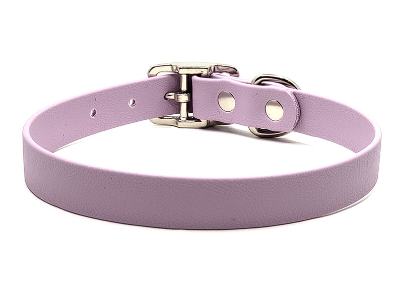 LAVENDER Biothane No-Stink Waterproof Collar