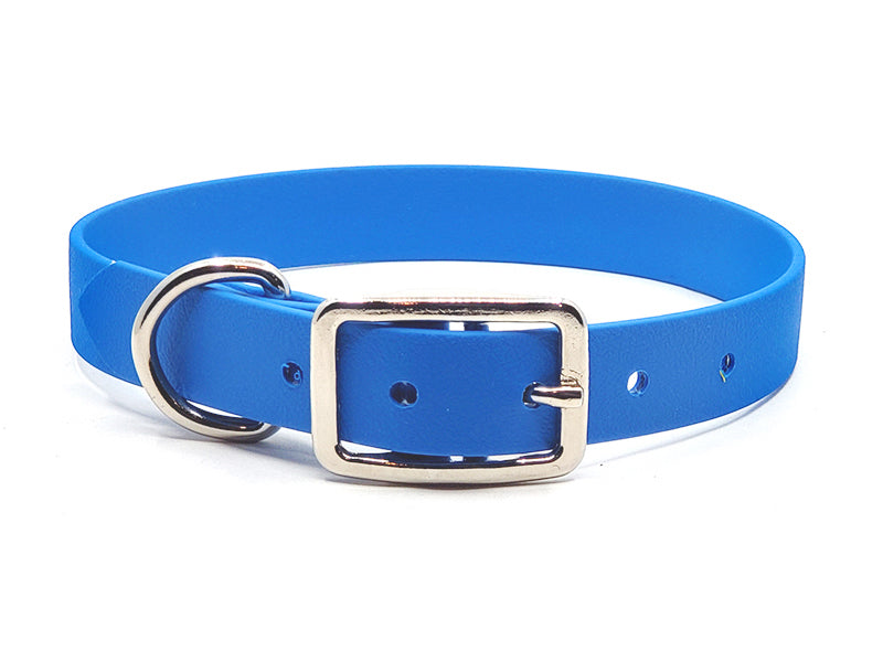 OCEAN BLUE Biothane No-Stink Waterproof Collar