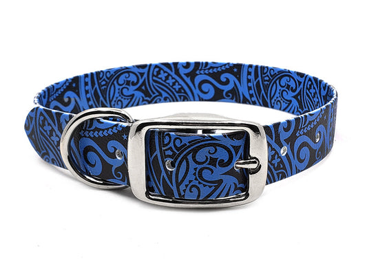 Polynesian Blue No-Stink Waterproof Collar