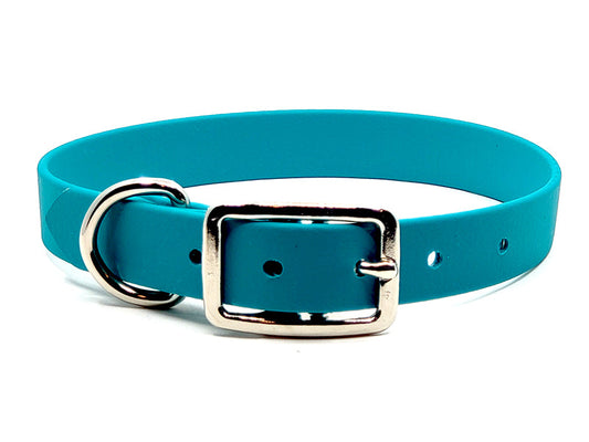 TEAL Biothane No-Stink Waterproof Collar