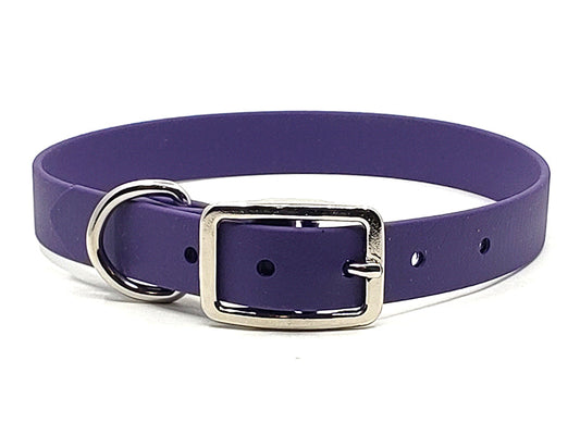 VIOLET Biothane No-Stink Waterproof Collar