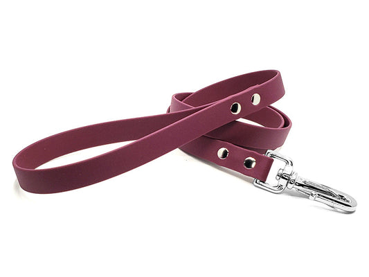 Wine Biothane Waterproof Leash